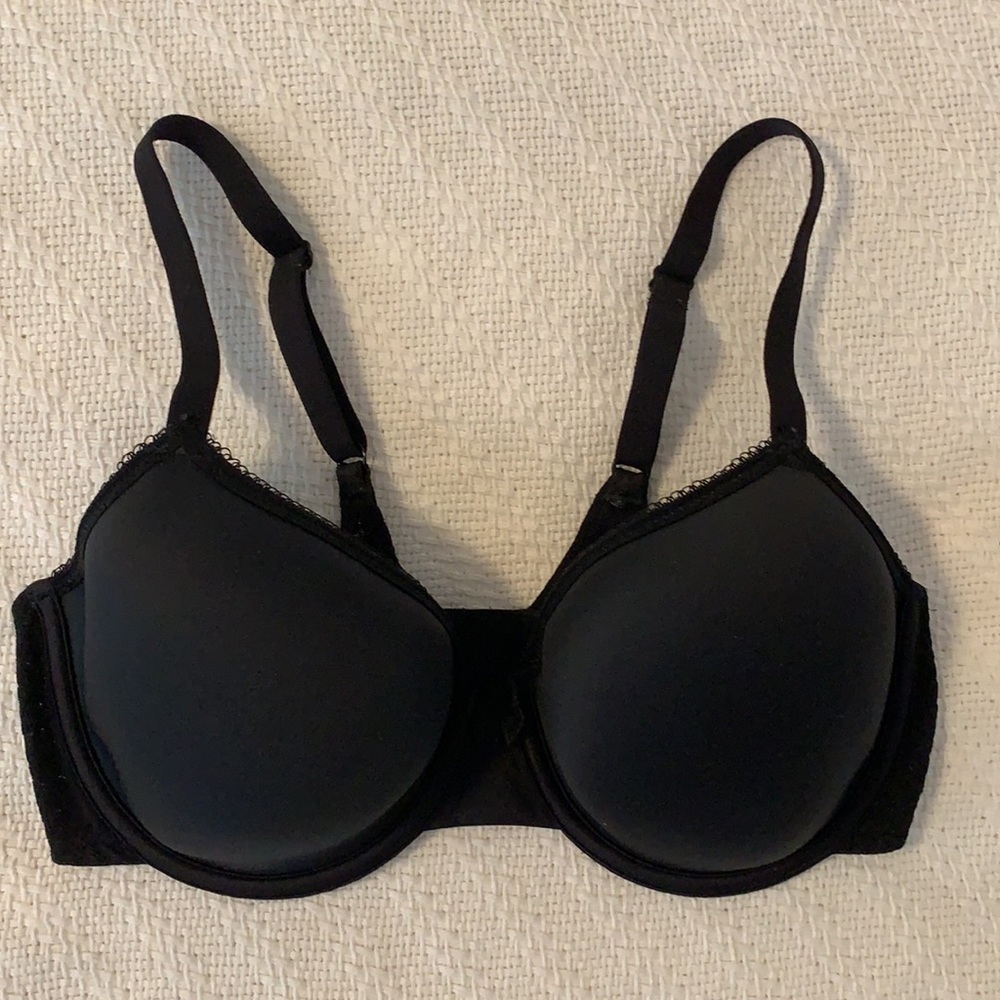 Wacoal 853205 Black Halo Lace Spacer Bra 32DD